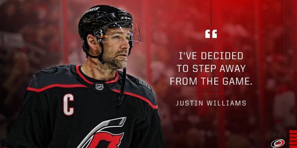 Justin William: I've decided to step away from the game.